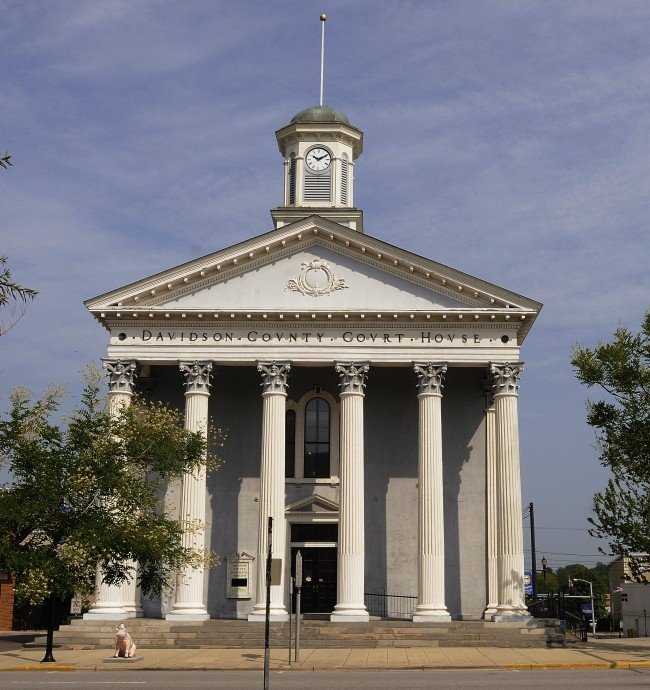 Historic Davidson County Courthouse in Lexington…
