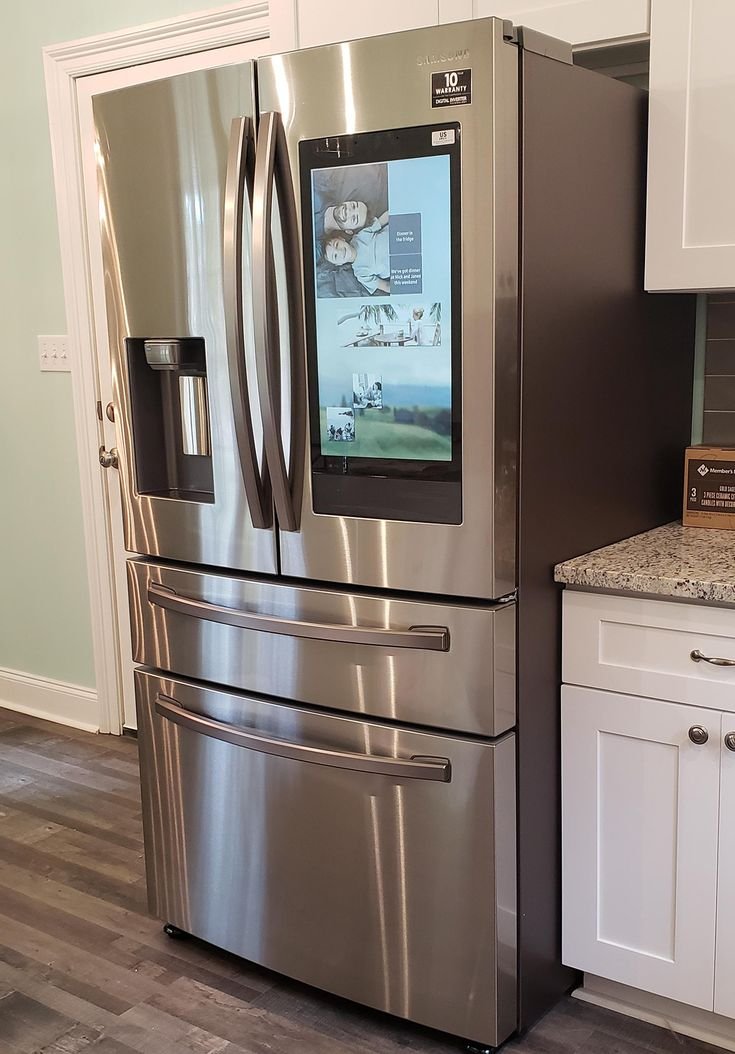 Refrigerators install by fine kitchen remodeling