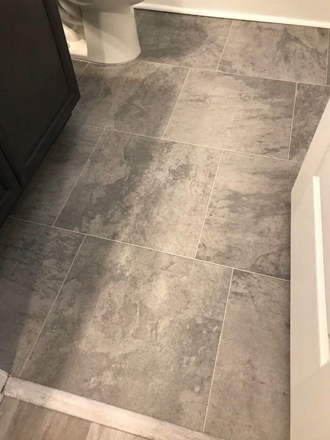 Vinyl floor by fine kitchen remodeling